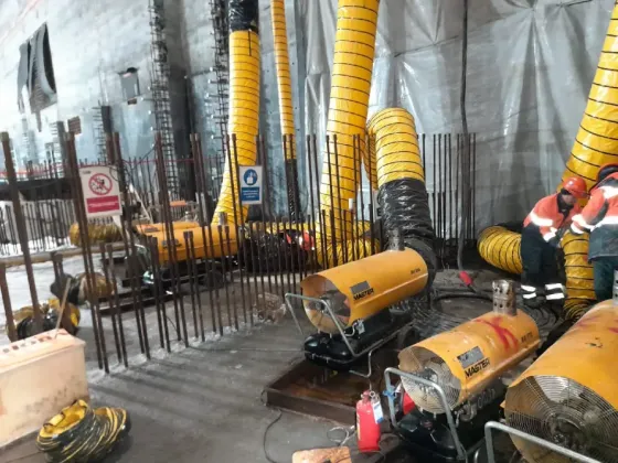 Rent a heater Master BV 290 with air duct Tbilisi