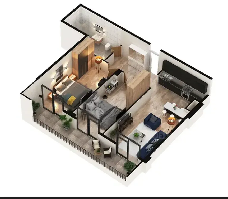 Продам 3-комн. квартиру 98м² 12/15 эт. Тбилиси - изображение 4