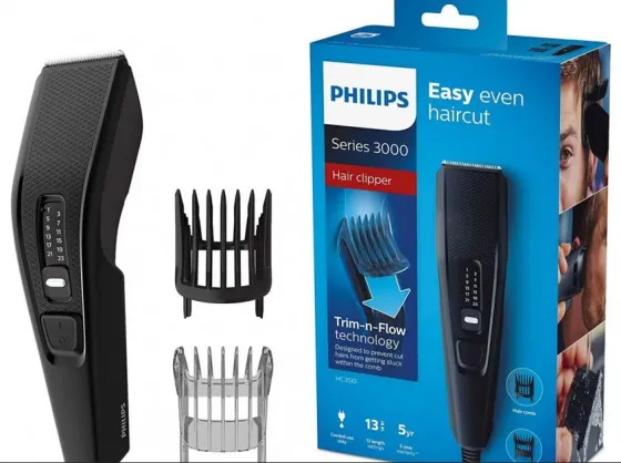 Თმის საკრეჭი წვერსაპარსი Philips უფასო მიწოდება 45წთ Picco თბილისი