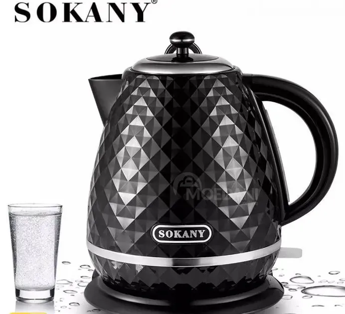 Электрический чайник Sokany Бесплатная доставка 45 мин Picco●Pico Тбилиси - изображение 1