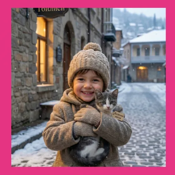 4 котёнка с улицы ищут дом в Тбилиси Tbilisi