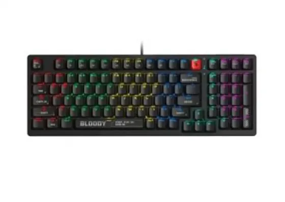 Ახალი მექანიკური კლავიატურა A4tech Bloody S98 (Red Switch) თბილისი