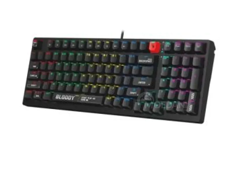 Новая механическая клавиатура A4tech Bloody S98 (Red Switch) Тбилиси - изображение 2