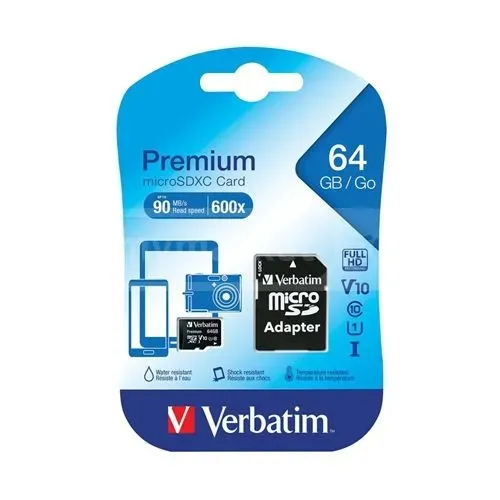 Карта памяти Verbatim 32Gb Micro SD Card с адаптером Тбилиси
