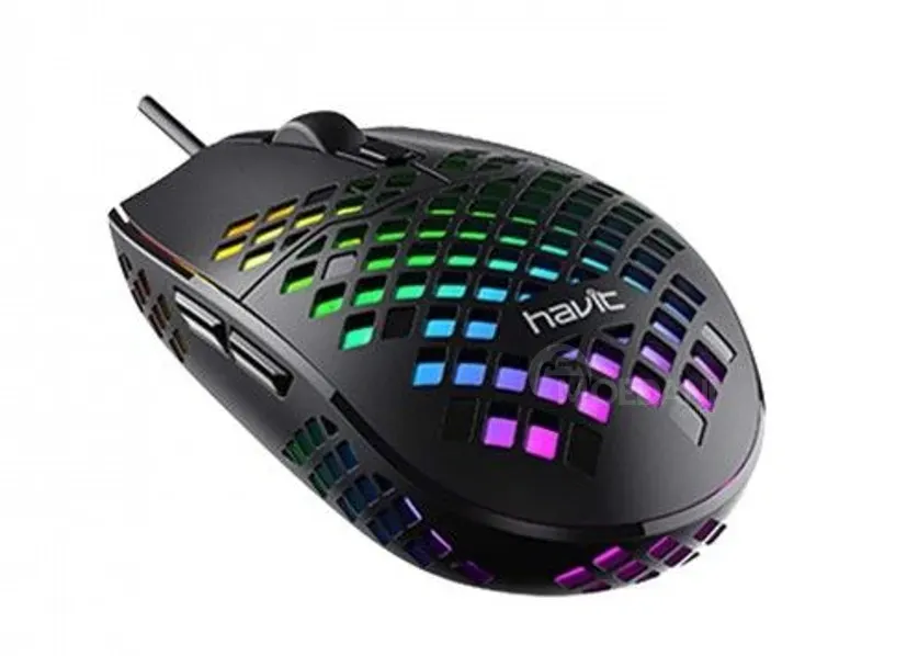 Игровая мышь Havit 1008 с RGB-подсветкой Тбилиси - изображение 2