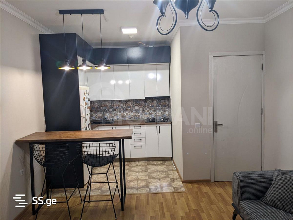 ქირავდება 2 ოთახიანი ბინა 55მ² 5/22 სართ თბილისი - photo 3