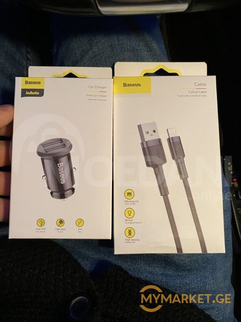 baseus car charger ( მანქანის დამტენი ) თბილისი - photo 1