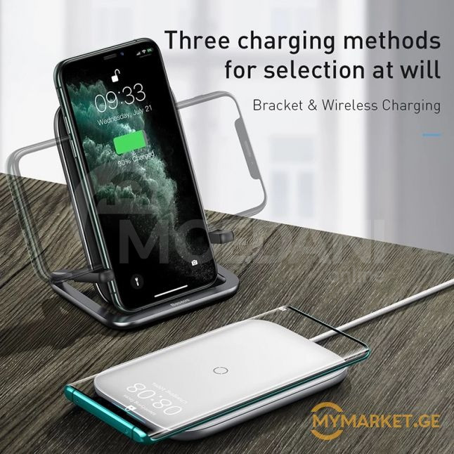 BASEUS Wireless charger დამტენი თბილისი - photo 2