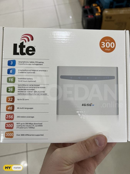 4G modem / router VPN თბილისი - photo 1