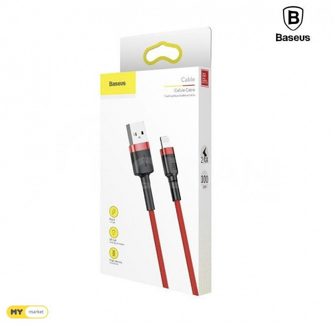 BASEUS CABLE USB TO LIGHTNING თბილისი - photo 1