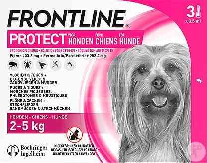 FRONTLINE 3x2.6ml 20-40 kg ძაღლის ( წვეთები ) თბილისი