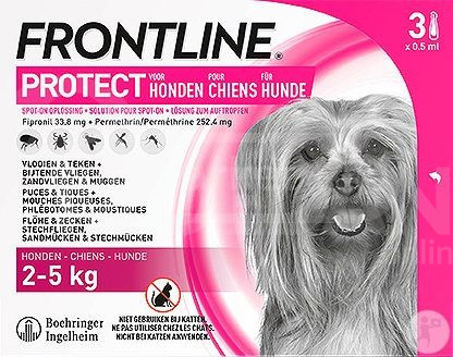 FRONTLINE 3x2.6ml for 20-40 kg dog (drops) Tbilisi - photo 1
