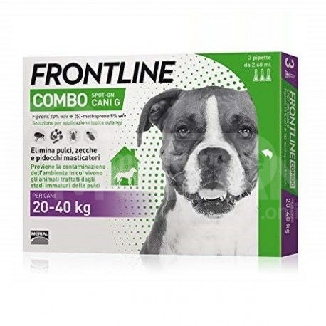 FRONTLINE 3x2.6ml 20-40 kg ძაღლის ( წვეთები ) თბილისი - photo 1