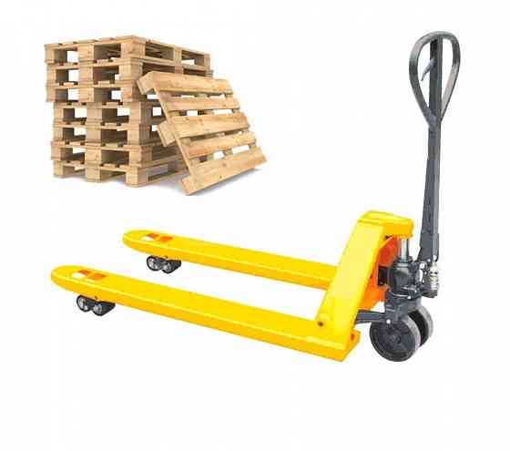 Тележка складская платформа для поддонов Рохли Тбилиси