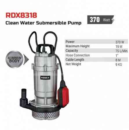 Погружной насос для пресной воды 370Вт 18м (RODEX) Тбилиси