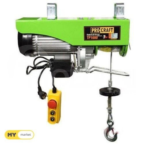 Electric crane 1 ton / electric hoist Tbilisi - photo 1
