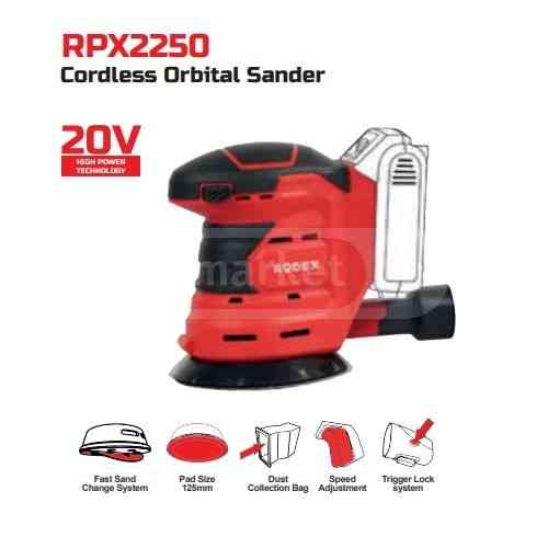 Шлифовальный станок с вращающимся аккумулятором. 20 В 125 мм Тбилиси