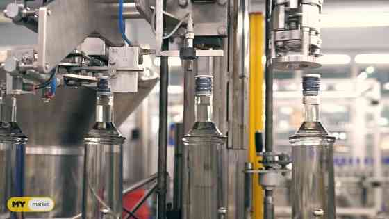 Bottling line of alcoholic beverages Tbilisi