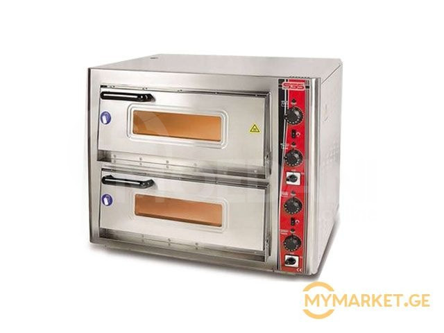 პიცის ღუმელი PO6262DE , 4+4 პიცა, Печь для пиццы თბილისი - photo 1