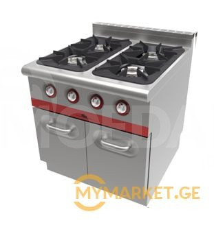 4 სანათურიანი გაზქურა ქვედა კარადით, 80*80სმ თბილისი - photo 1