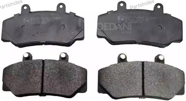 Колодки тормозные дисковые Denckermann B110807 Тбилиси - изображение 1