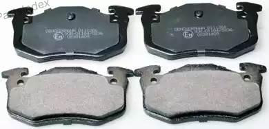 Denckermann B111266 დისკის სამუხრუჭე ხუნდები თბილისი - photo 1