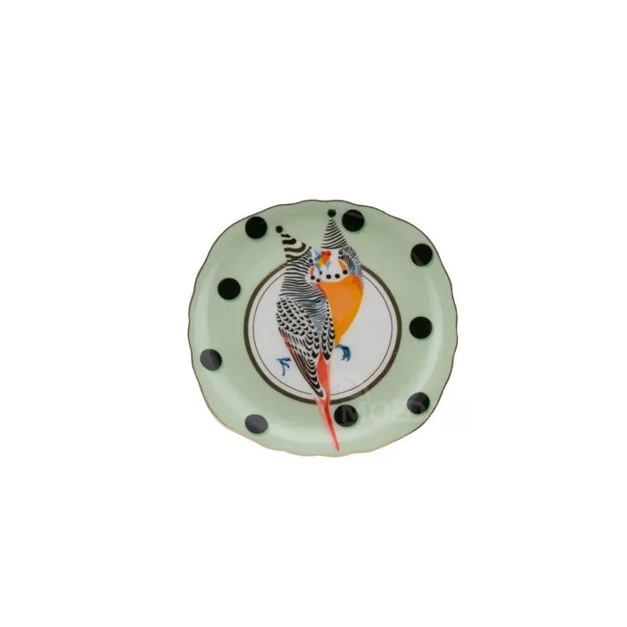 A colorful porcelain plate for sale that creates an elegant detail of kitchen decor. Tbilisi - photo 1