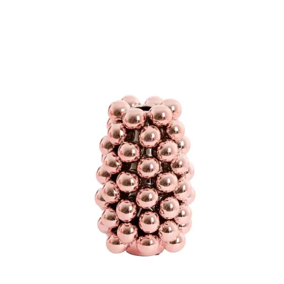 Ვარდისფერი კერამიკის ლარნაკი (ვაზა) თბილისი