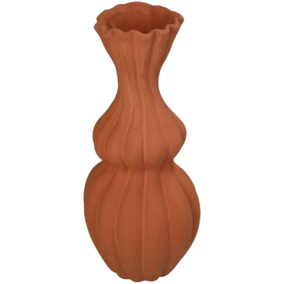 Სტაფილოსფერი პოლირეზინის ლარნაკი თბილისი