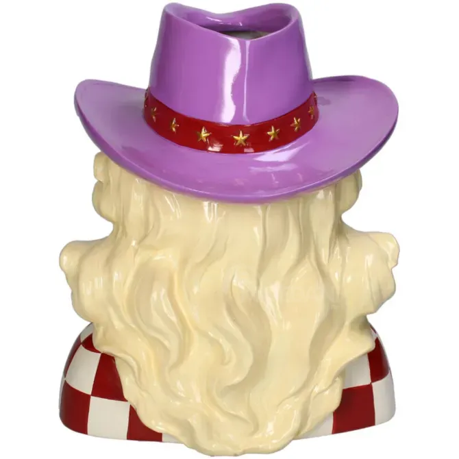 Ჭრელი პოლირეზინის ლარნაკი გოგონას ფორმის თბილისი - photo 3