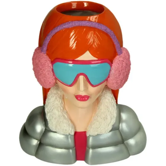 Ფერადი გოგონას ფორმის ვაზა თბილისი