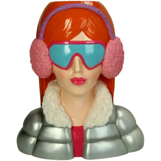 Ფერადი გოგონას ფორმის ვაზა თბილისი