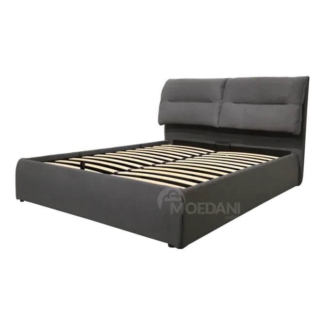 Შავი ფერის საწოლი სათავსოთი 160X200 თბილისი - photo 2