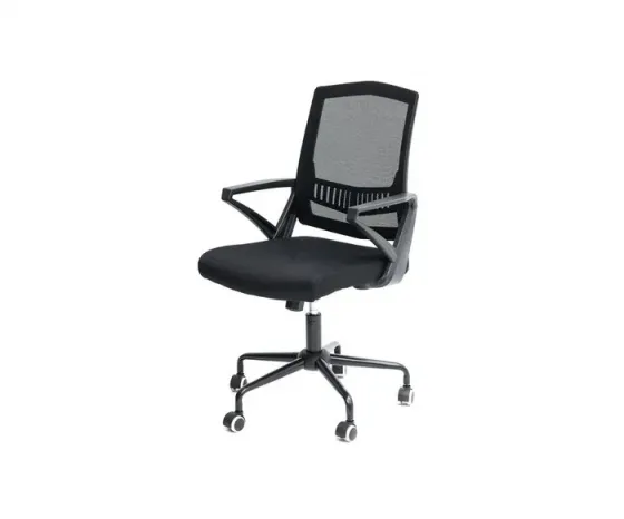 Შავი გორგოლაჭებიანი სავარძელი 65X27X59 თბილისი