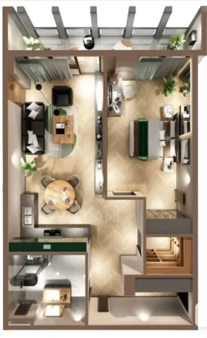 Продам 2-комн. квартиру 75м² 4/7 эт. Тбилиси - изображение 3