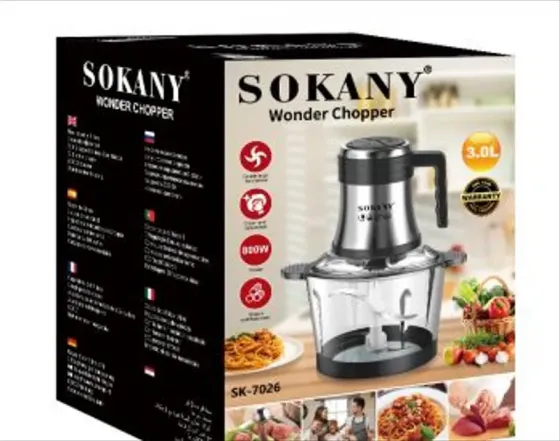 The Sokany 3 liter chopper is multifunctional. Tbilisi