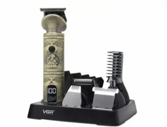 Თმის საჭრელი და წვერის საპარსი VGR V-106 მოდელი გთავაზობთ მრავალფუნქციურ კომპლექტს თბილისი