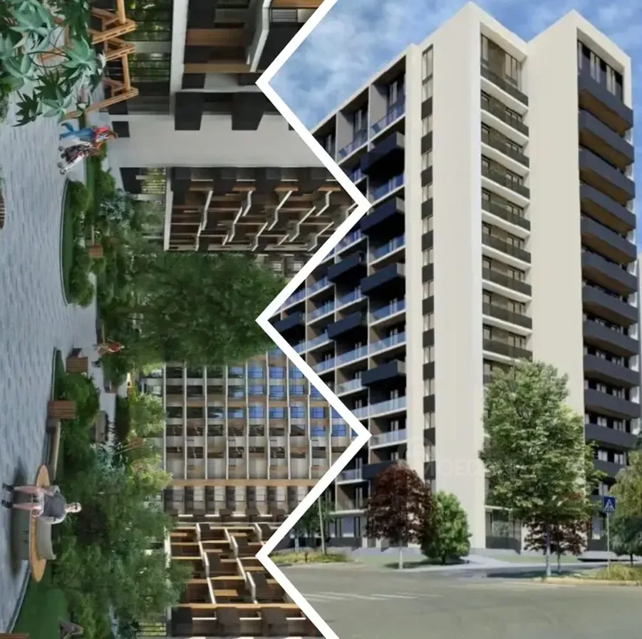 Apartments For Sale three-room 56м² 9/11 floor Tbilisi - photo 16