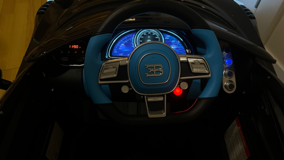 Bugatti Divo-ს საბავშვო ელექტრომობილი ბათუმი