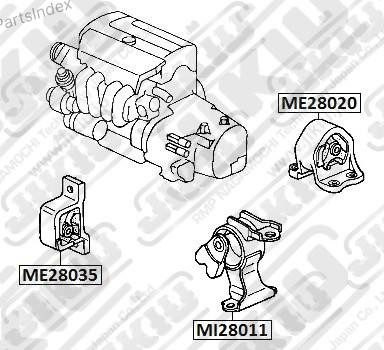 Подушка двигателя Jikiu MI28011 Тбилиси - изображение 3