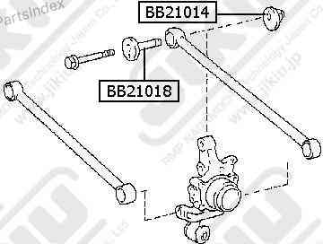 Jikiu BB21018 Wheel Alignment Adjustment Bolt Bushing Tbilisi