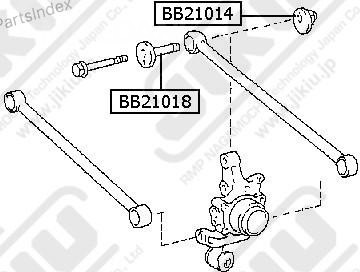 Jikiu BB21018 Wheel Alignment Adjustment Bolt Bushing Tbilisi - photo 2