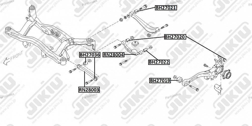 Сайлентблок Jikiu BH27020 Тбилиси - изображение 1