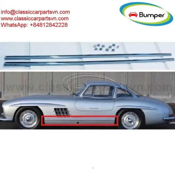 Декоративная накладка на порог для Mercedes 300SL Тбилиси