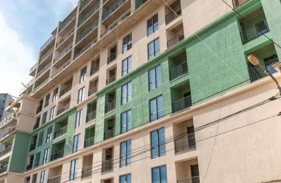 Apartments For Sale two-room 53.4м² 6/10 floor Tbilisi