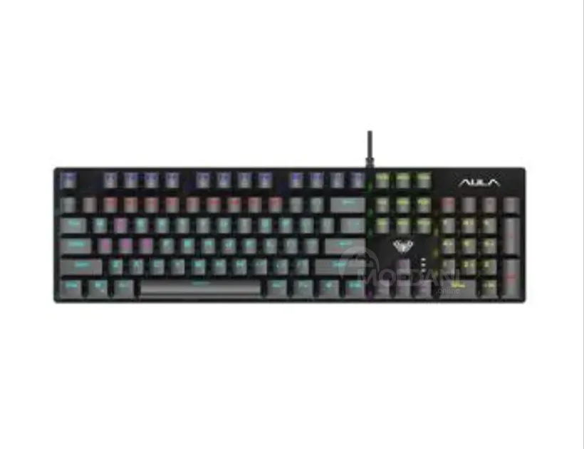 Კლავიატურა Aula S2022 RGB Wired Gaming Mechanical Keyboard Black თბილისი - photo 1