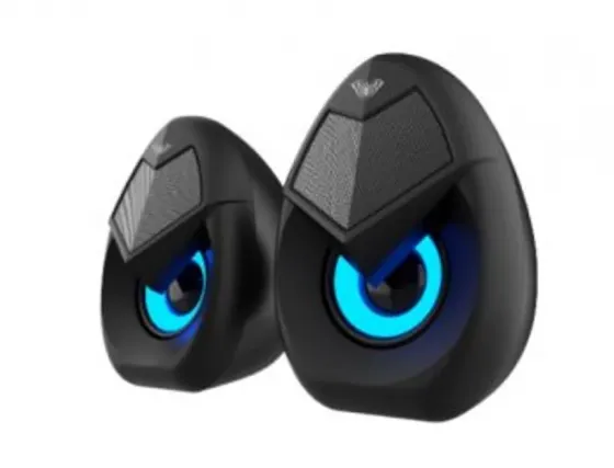 Компьютерная акустическая система Aula N-69, игровая настольная акустическая система 6 Вт, черная. Тбилиси