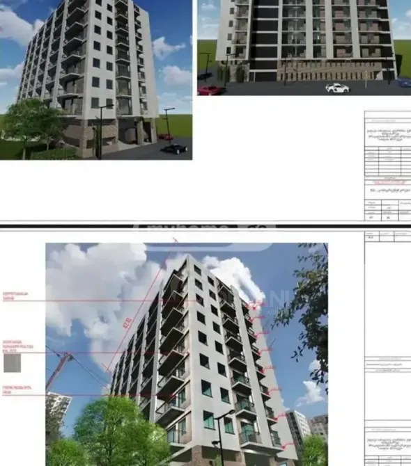 Продам 2-комн. квартиру 55.72м² 3/11 эт. Тбилиси - изображение 7