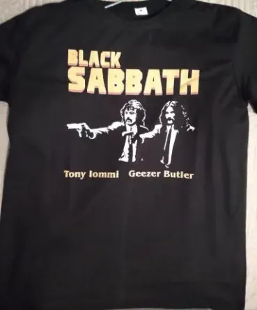 Black sabbath/pulp fiction ის მაისური თბილისი