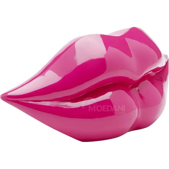 Ვარდისფერი პოლირეზინის ყულაბა ტუჩის ფორმის თბილისი - photo 1